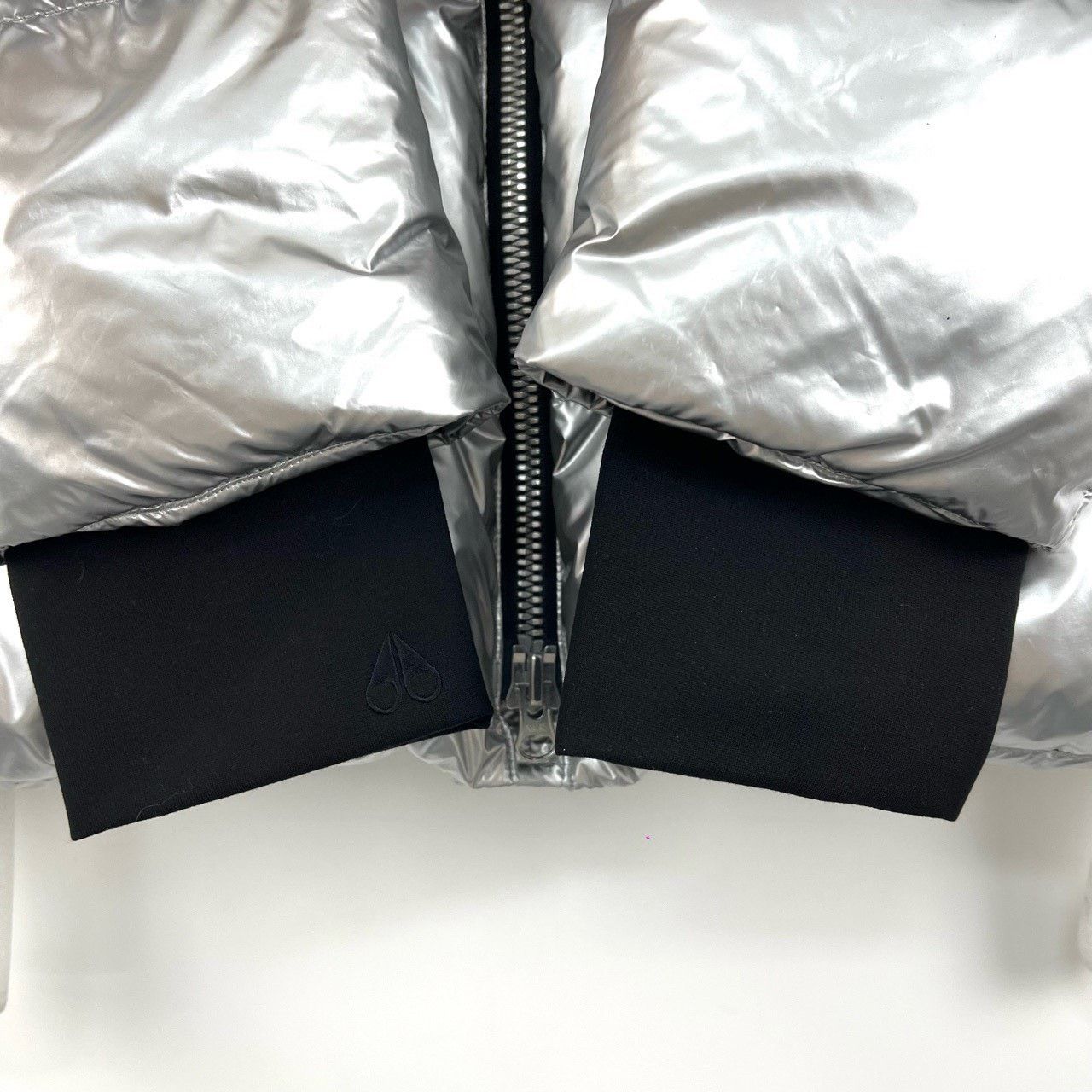 Moose Knuckles Moose Knuckles Short Down Jacket Silver Logo Size US M / EU 48-50 / 2 - 4 Thumbnail