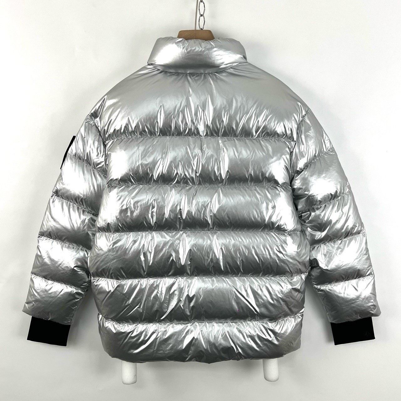 Moose Knuckles Moose Knuckles Short Down Jacket Silver Logo Size US M / EU 48-50 / 2 - 8 Thumbnail