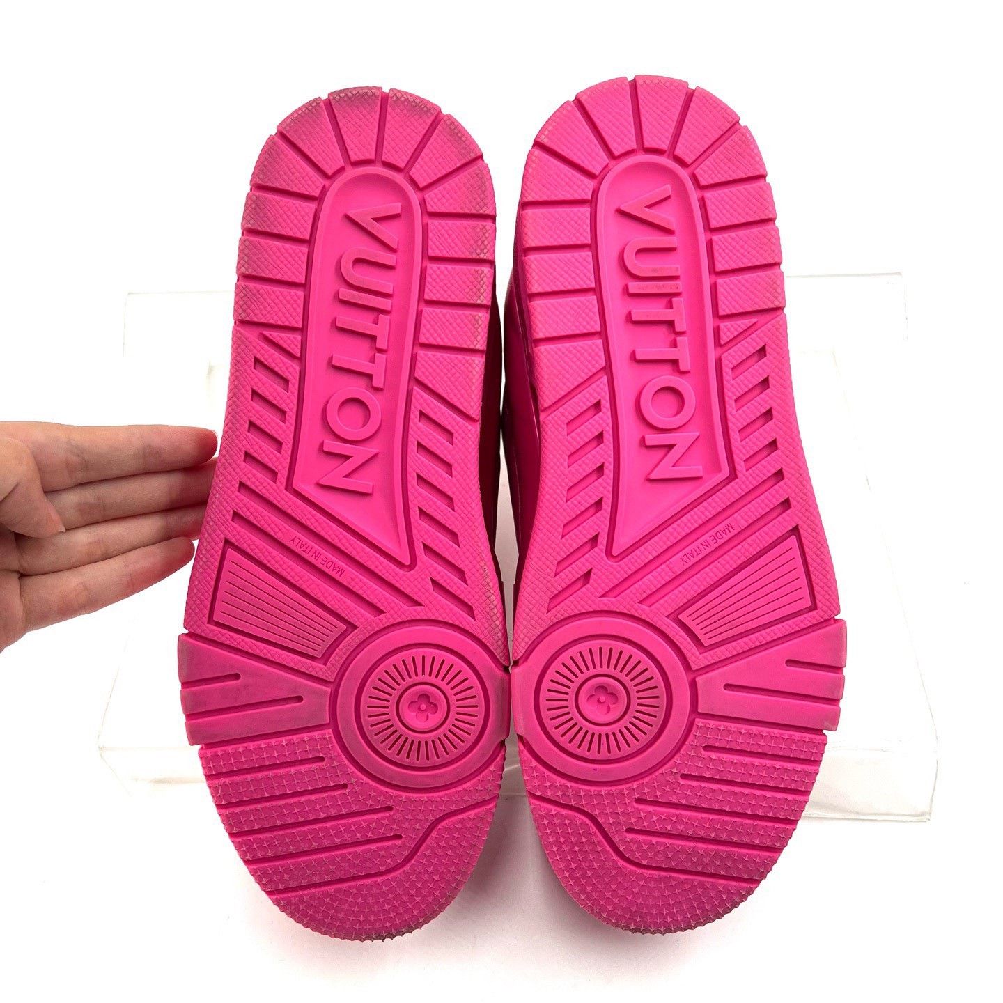 Louis Vuitton Louis Vuitton Trainer Pink Size 37 Size US 6 / IT 36 - 8 Thumbnail