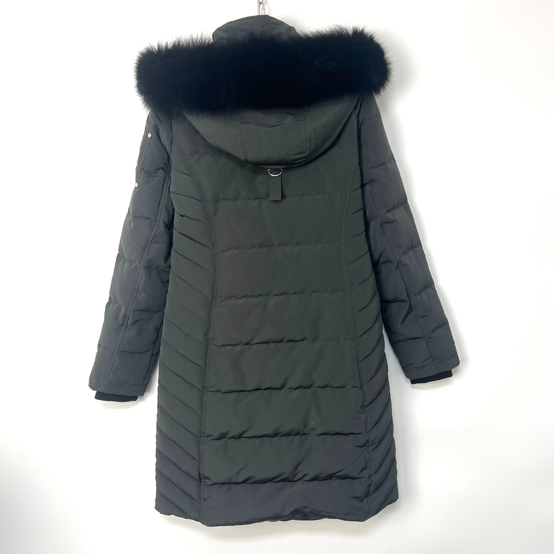Moose Knuckles Moose Knuckles Black Long Fur Collar Down Jacket Size US M / EU 48-50 / 2 - 2 Thumbnail