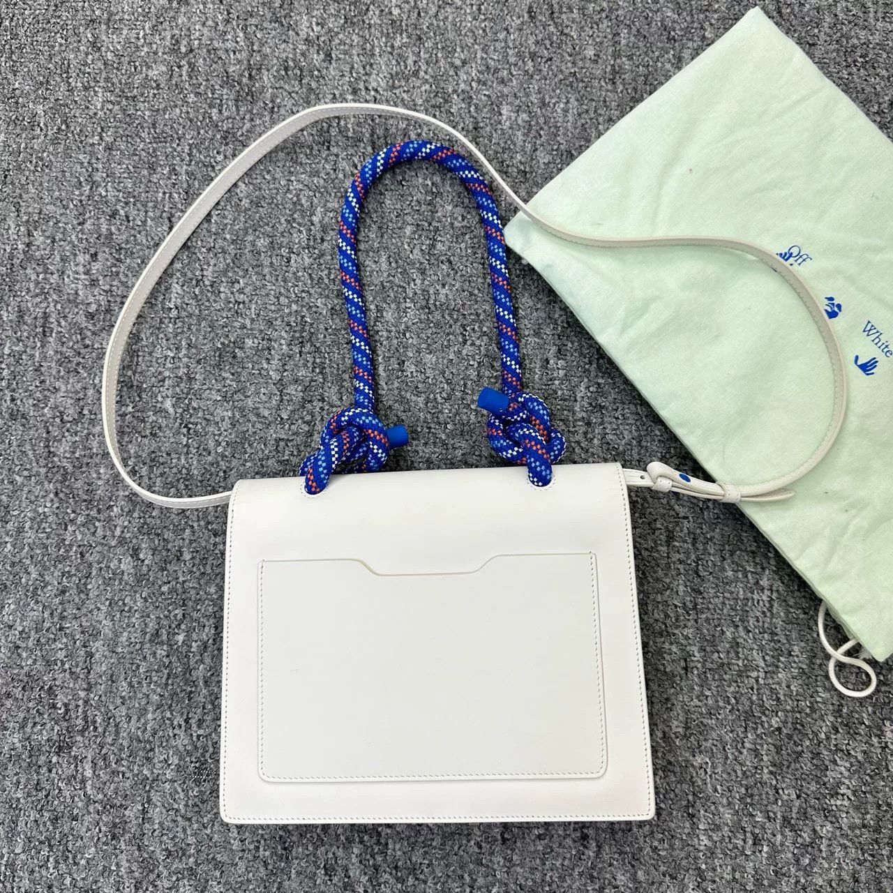 Off-White Off-White OW Arrow Logo White Handbag Size ONE SIZE - 2 Thumbnail