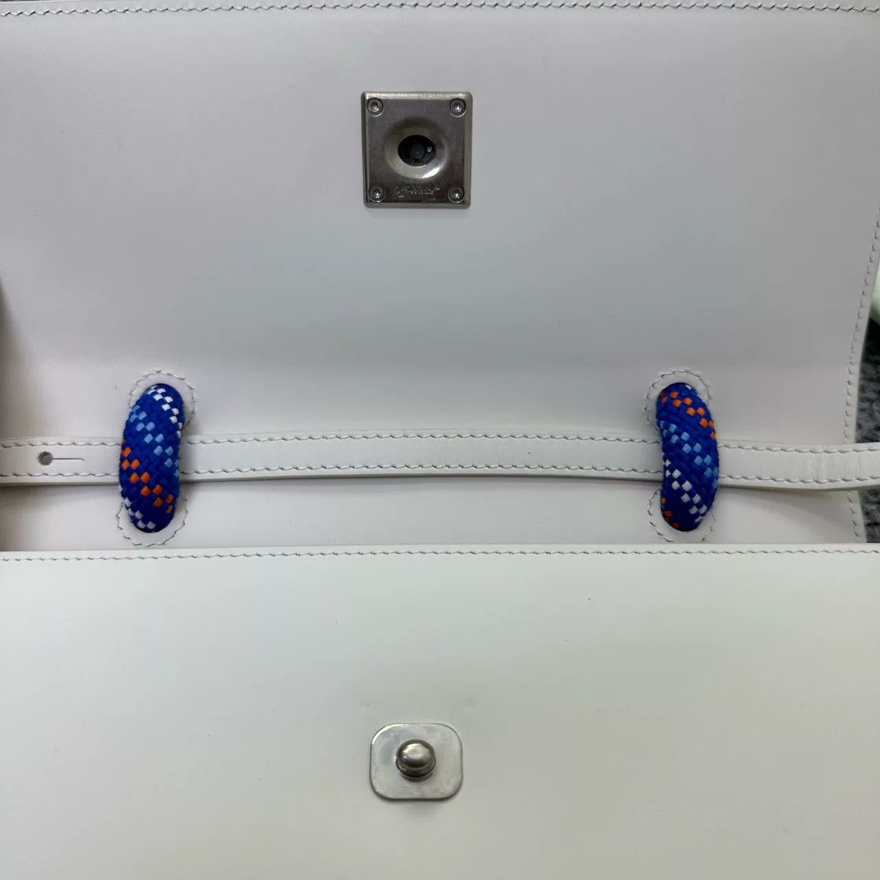 Off-White Off-White OW Arrow Logo White Handbag Size ONE SIZE - 5 Thumbnail