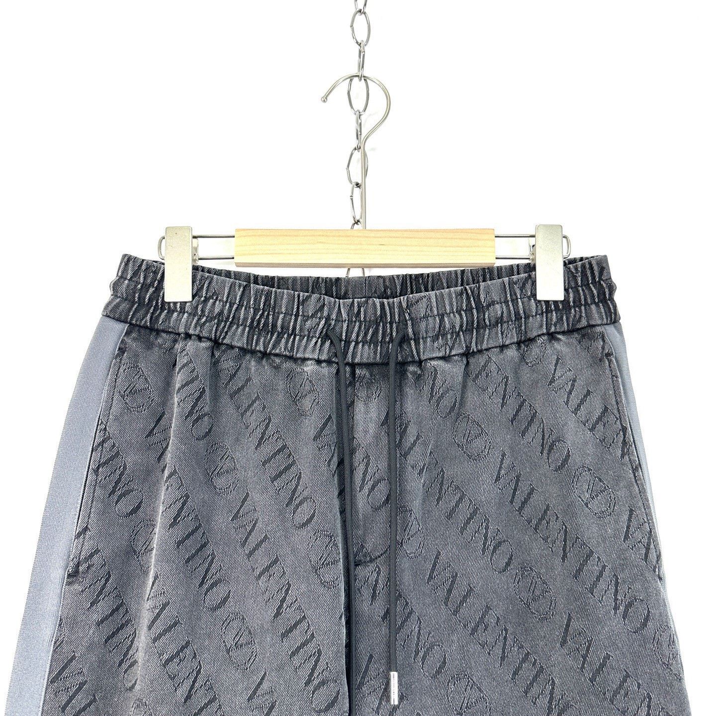 Valentino Valentino Gray Logo Print Casual Jeans Size US 30 / EU 46 - 3 Thumbnail