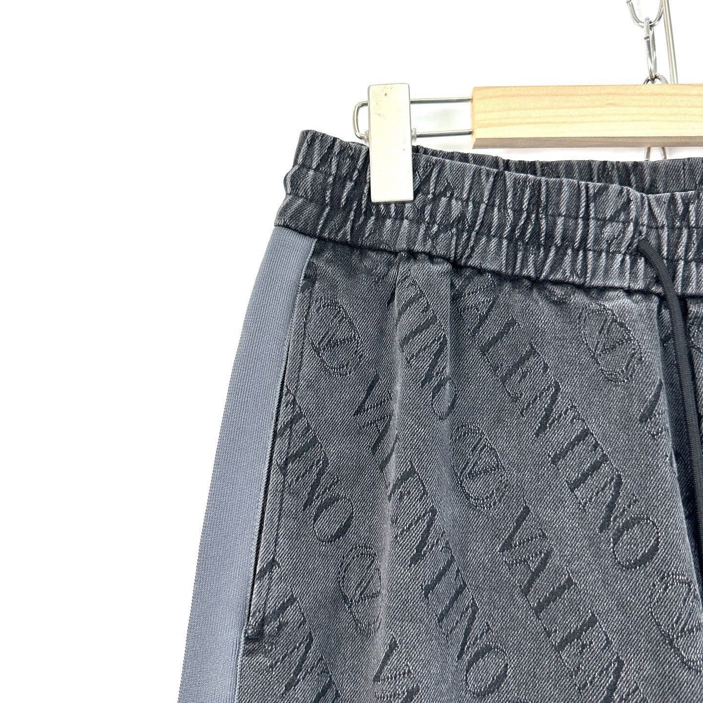 Valentino Valentino Gray Logo Print Casual Jeans Size US 30 / EU 46 - 5 Thumbnail
