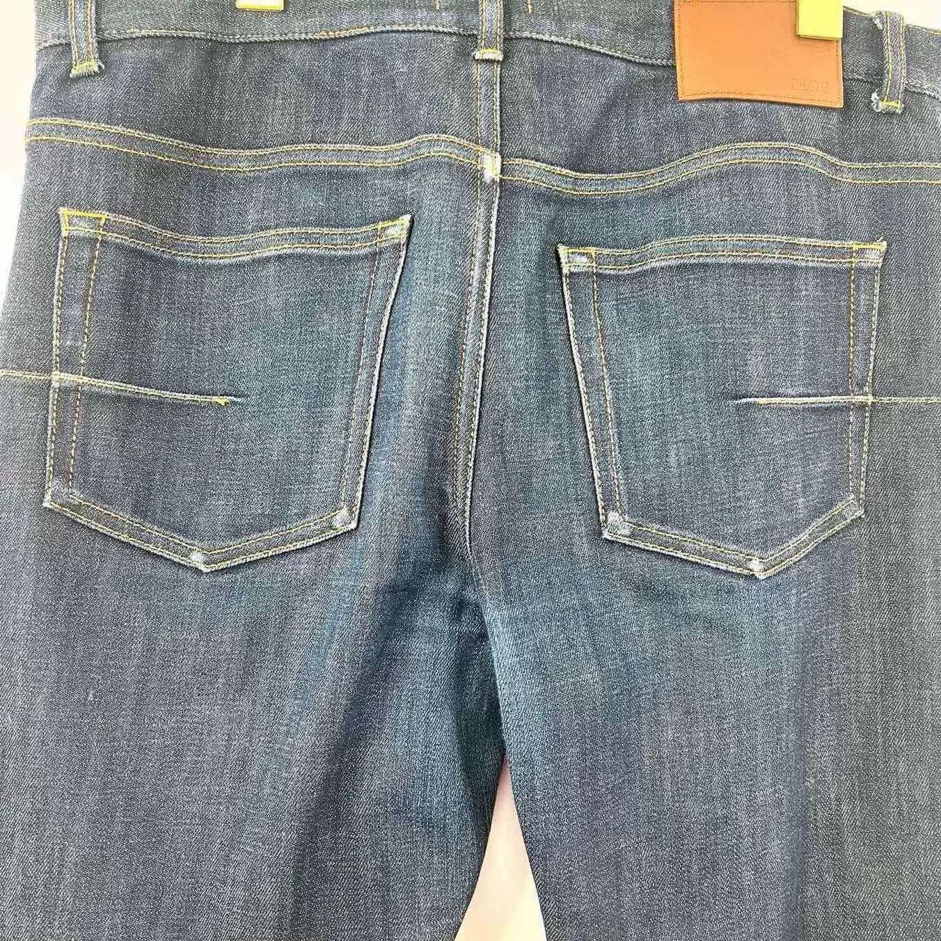 Dior Dior Men's Straight Slim Logo Jeans Size US 34 / EU 50 - 8 Thumbnail