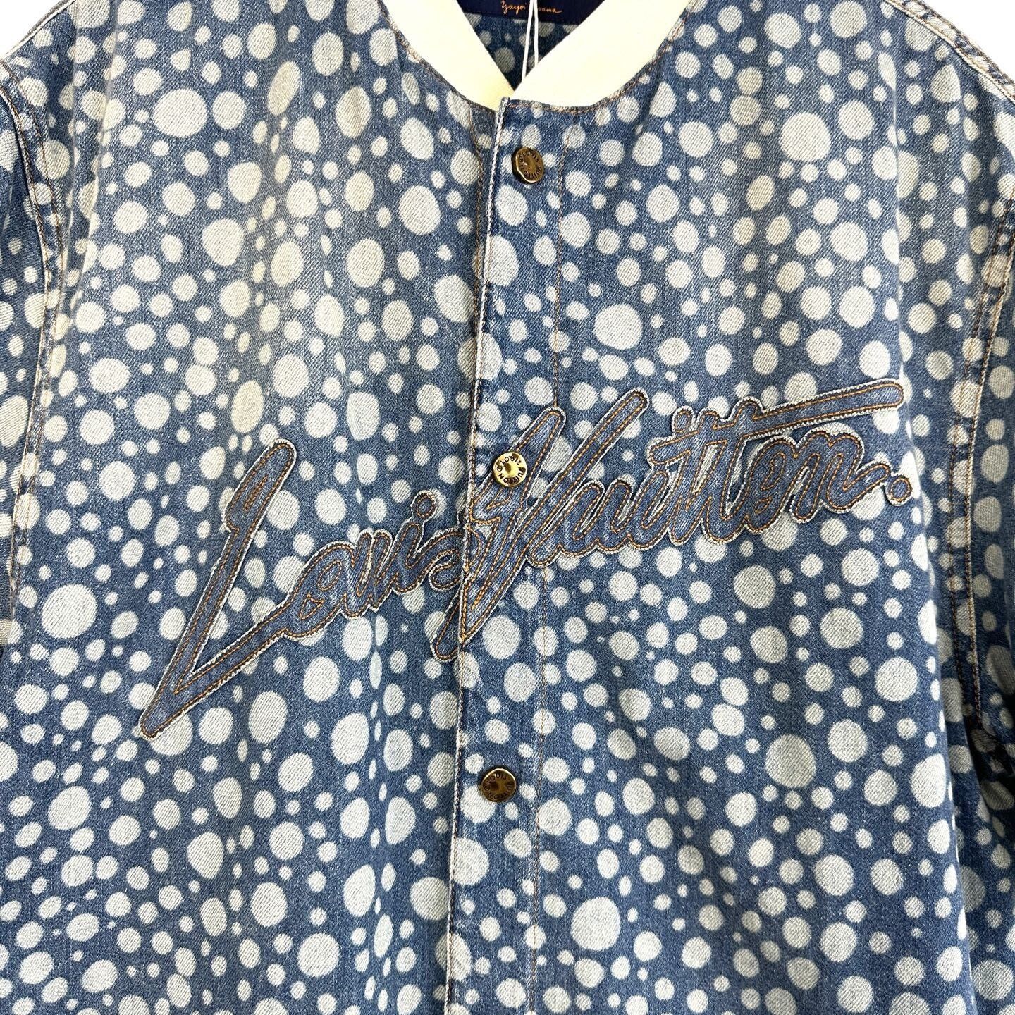 Louis Vuitton LV x Kusama Polka Dot Denim Jacket Size L / US 10 / IT 46 - 6 Thumbnail