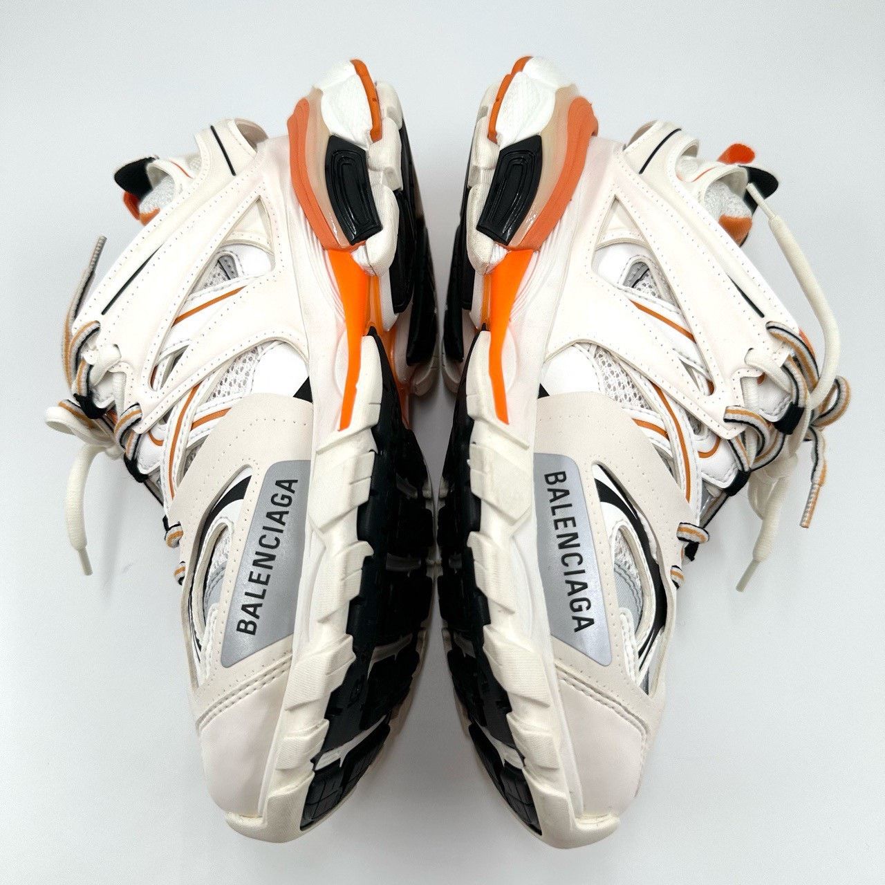 Balenciaga Balenciaga Track White Orange Sneakers Size US 7 / IT 37 - 7 Thumbnail