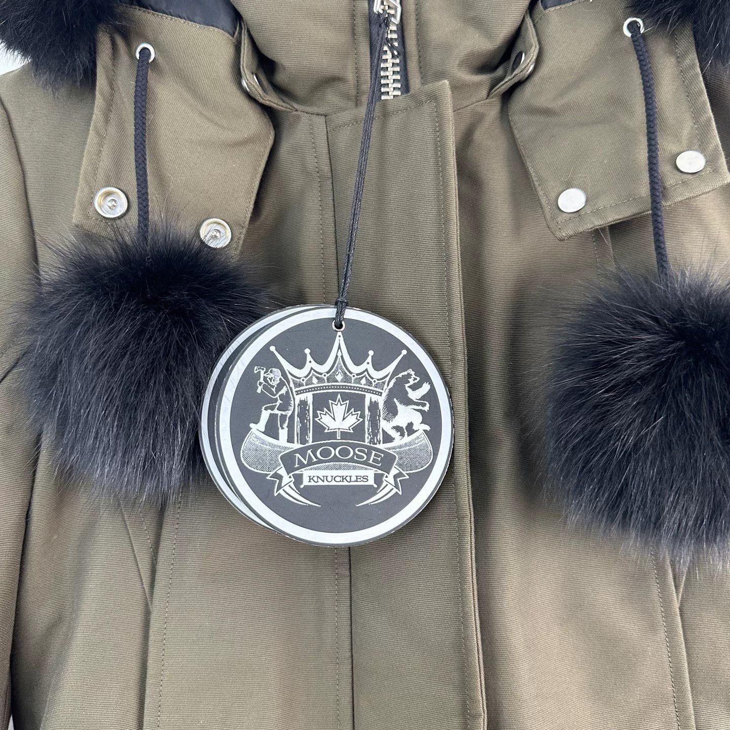 Moose Knuckles Moose Knuckles Military Green Down Jacket Size S / US 4 / IT 40 - 6 Thumbnail