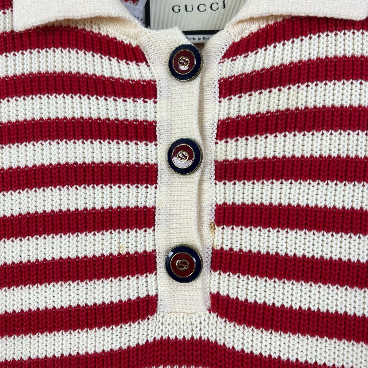 Gucci Gucci Striped Short Sleeve Knit Dress M Size M / US 6-8 / IT 42-44 - 4 Thumbnail