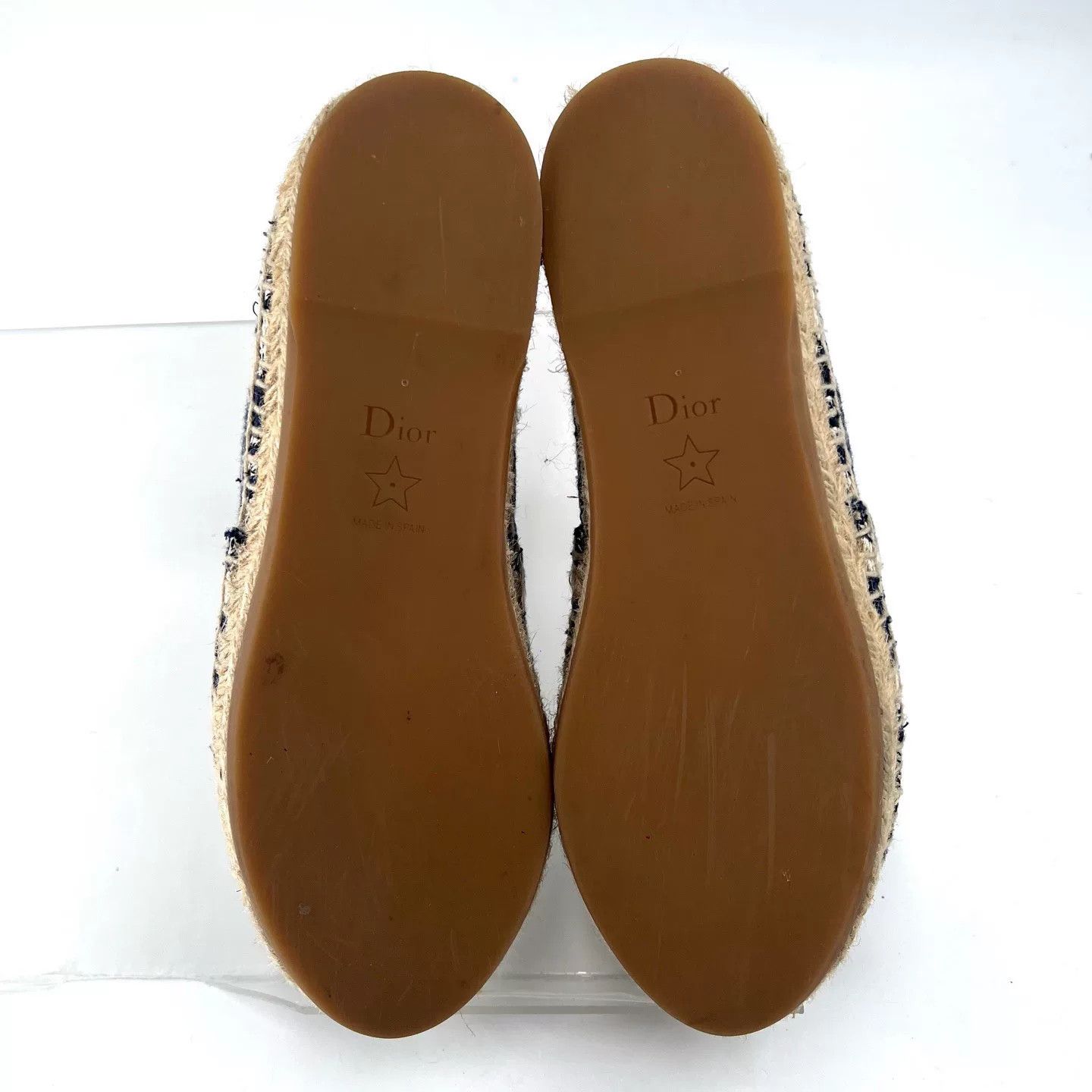 Dior Dior Swan Embroidery Logo Espadrilles Size US 4 / IT 34 - 6 Thumbnail