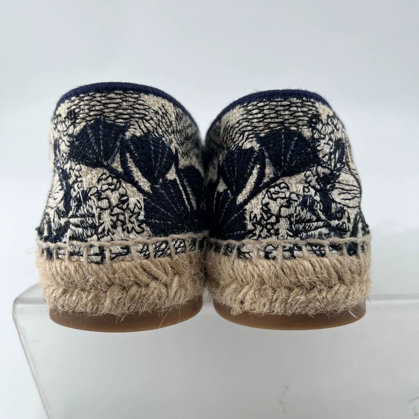 Dior Dior Swan Embroidery Logo Espadrilles Size US 4 / IT 34 - 4 Thumbnail