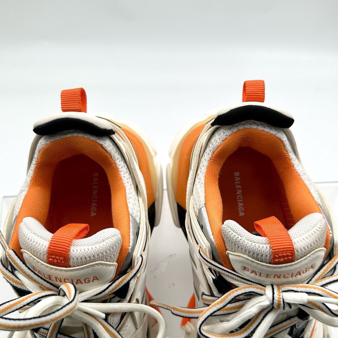 Balenciaga Balenciaga Track1.0 White Orange Sneakers Size US 4 / IT 34 - 6 Thumbnail