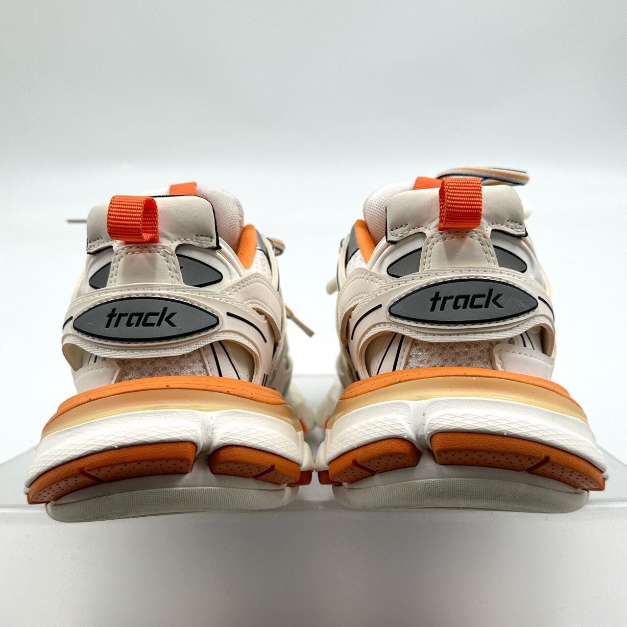 Balenciaga Balenciaga Track1.0 White Orange Sneakers Size US 4 / IT 34 - 5 Thumbnail