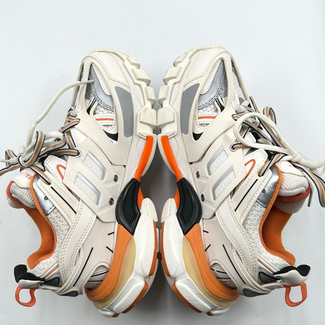 Balenciaga Balenciaga Track1.0 White Orange Sneakers Size US 4 / IT 34 - 9 Thumbnail