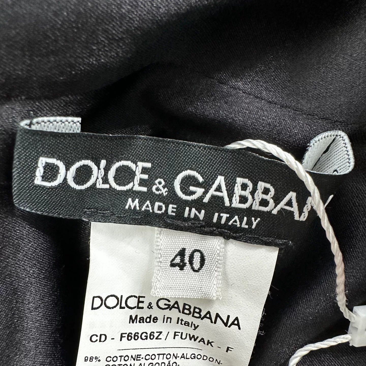 Dolce & Gabbana Dolce&Gabbana Rhinestone Buckle Velvet Dress Size S / US 4 / IT 40 - 4 Thumbnail