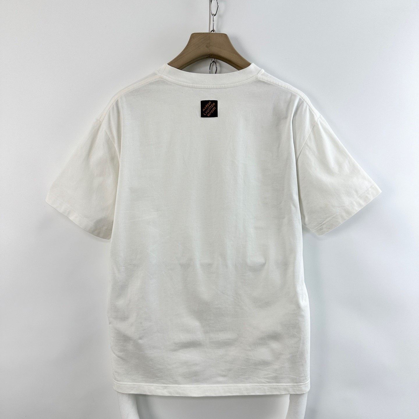 Louis Vuitton LV 25ss Men's Rhinestone Logo Short Sleeve Size US M / EU 48-50 / 2 - 3 Thumbnail