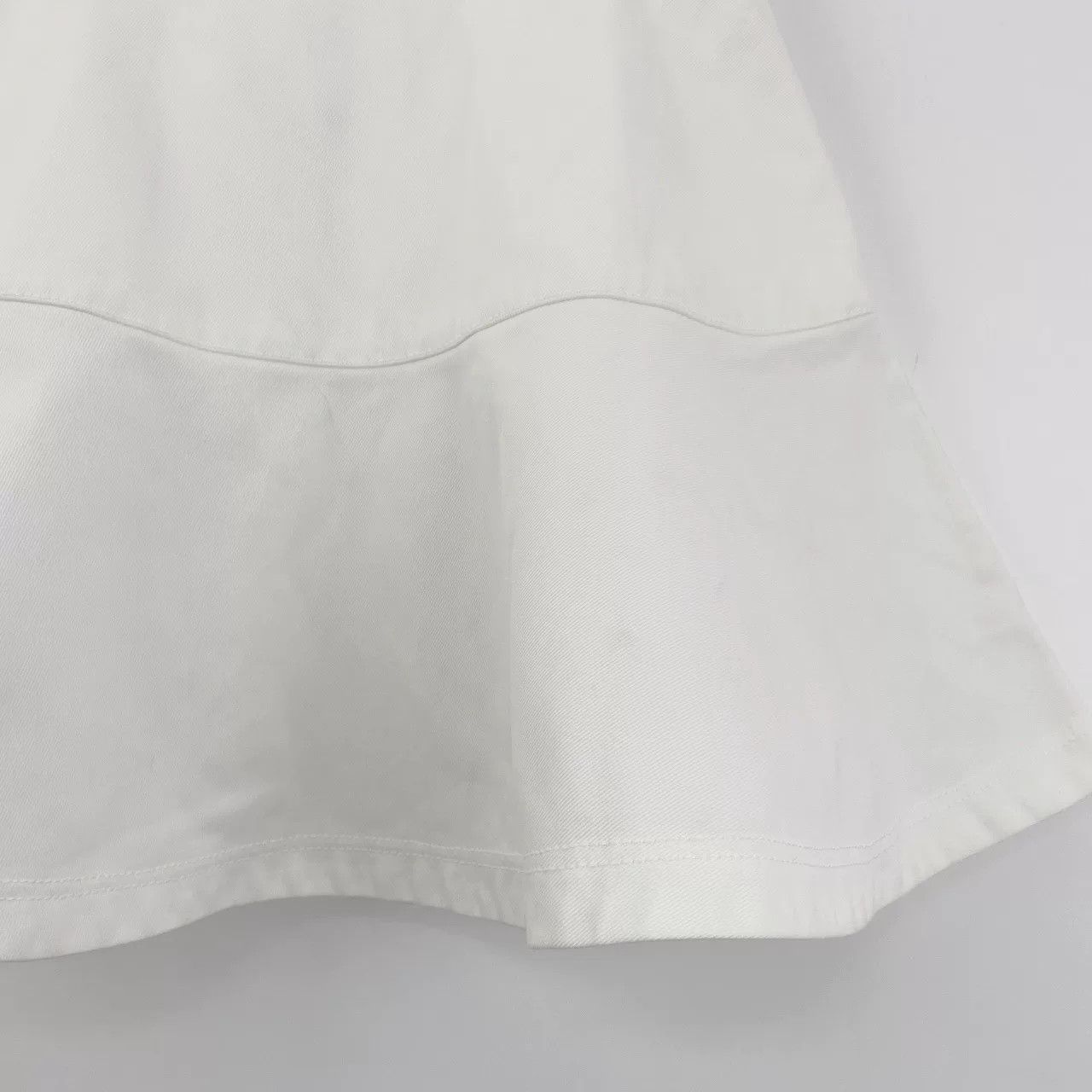 Dior Dior White Ruffled Mini Skirt Size 34" / US 12 / IT 48 - 5 Thumbnail