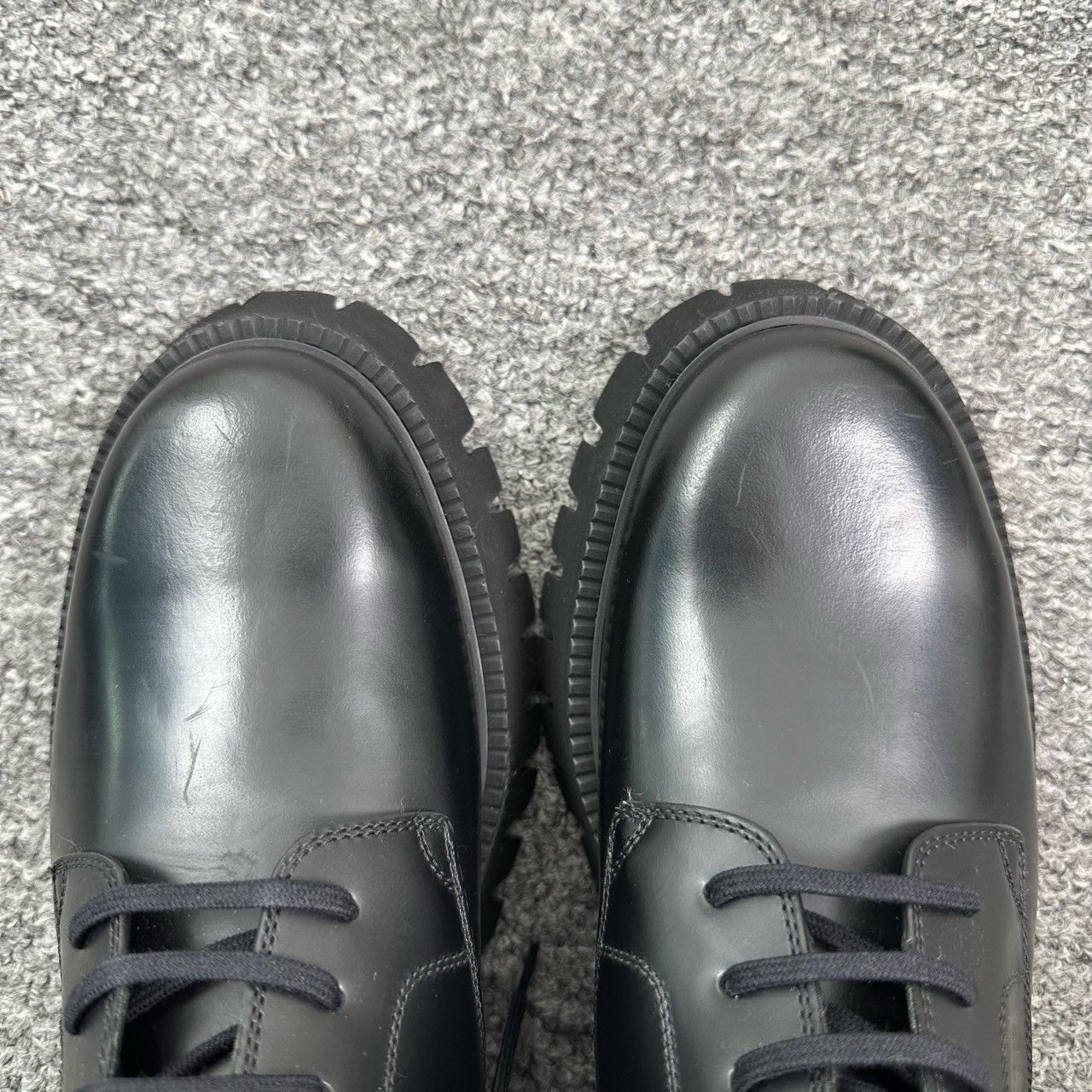 Gucci Gucci Black Platform Martin Boots Size 42.5 Size US 9.5 / EU 42-43 - 3 Thumbnail