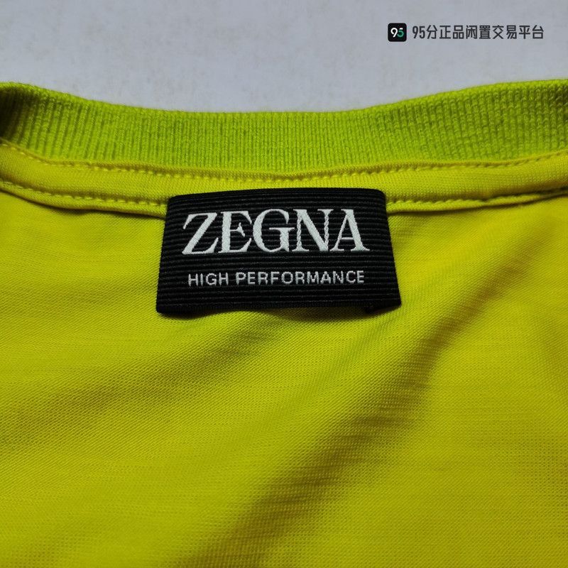 Ermenegildo Zegna Zegna SS23 Men's Gradient Round Neck Short-Sleeve T-Shirt Size US M / EU 48-50 / 2 - 5 Thumbnail