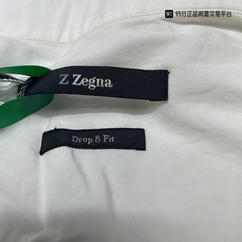 Ermenegildo Zegna Z Zegna Casual Solid Long-Sleeve Shirt Size US XXL / EU 58 / 5 - 4 Thumbnail
