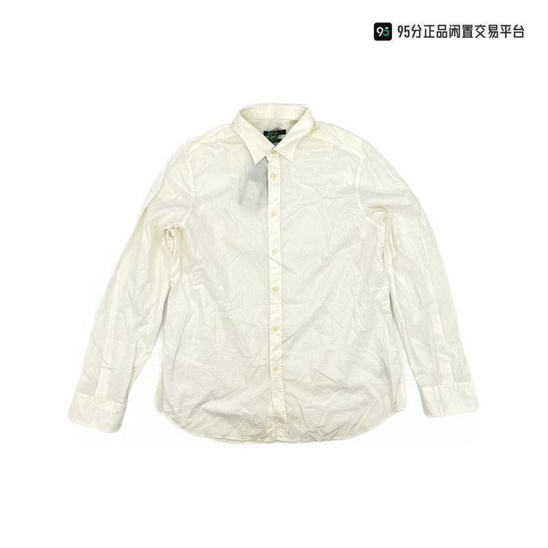 Ermenegildo Zegna Z Zegna Casual Solid Long-Sleeve Shirt Size US XXL / EU 58 / 5 - 7 Thumbnail