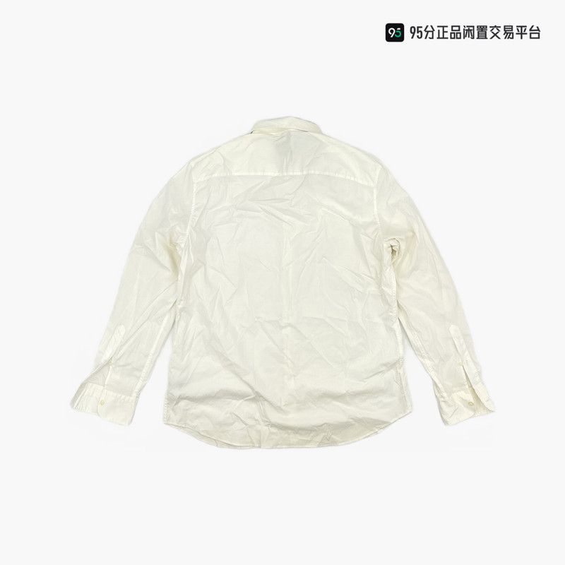 Ermenegildo Zegna Z Zegna Casual Solid Long-Sleeve Shirt Size US XXL / EU 58 / 5 - 2 Thumbnail