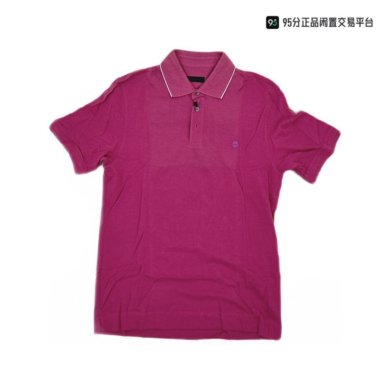 Ermenegildo Zegna Zegna Logo Detail Stripe Trim Short-Sleeve Polo Size US S / EU 44-46 / 1 - 3 Thumbnail