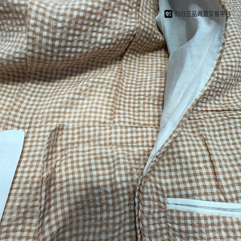 Ermenegildo Zegna Ermenegildo Zegna Casual Check Blazer Size US L / EU 52-54 / 3 - 5 Thumbnail
