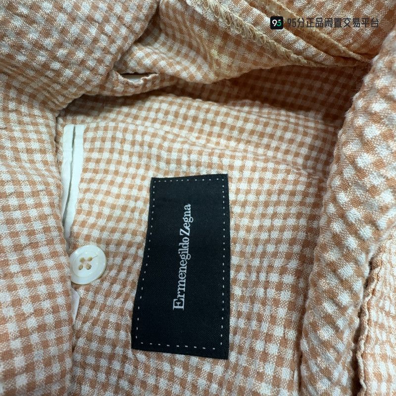 Ermenegildo Zegna Ermenegildo Zegna Casual Check Blazer Size US L / EU 52-54 / 3 - 4 Thumbnail