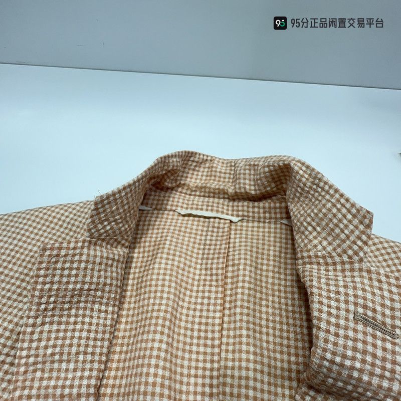 Ermenegildo Zegna Ermenegildo Zegna Casual Check Blazer Size US L / EU 52-54 / 3 - 2 Thumbnail