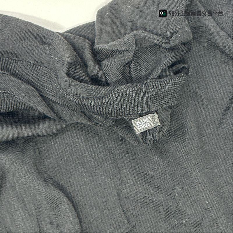 Ermenegildo Zegna Zegna FW22 Men's Black Crew Neck Sweater Size US XXL / EU 58 / 5 - 4 Thumbnail