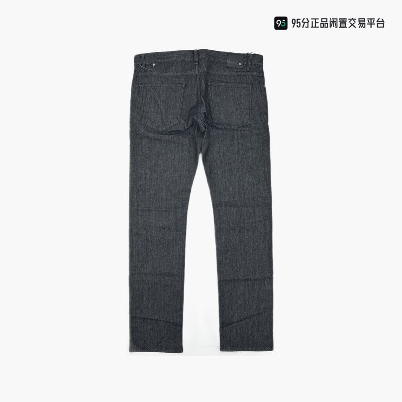Ermenegildo Zegna Ermenegildo Zegna Solid Color Commuting Jeans Size US 35 - 5 Thumbnail