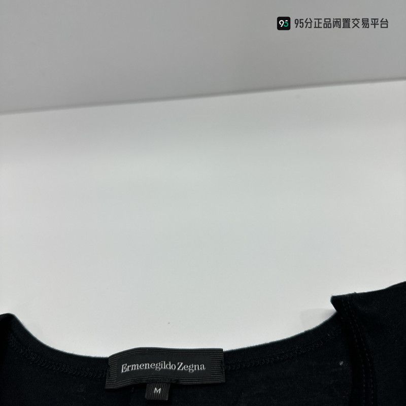 Ermenegildo Zegna Zegna Men's Round Neck Short-Sleeve T-Shirt Size US M / EU 48-50 / 2 - 3 Thumbnail