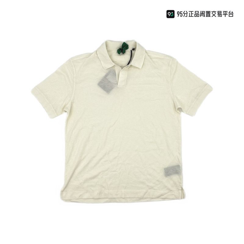 Ermenegildo Zegna Zegna SS25 Men's White Short-Sleeve Polo Size US XXL / EU 58 / 5 - 3 Thumbnail