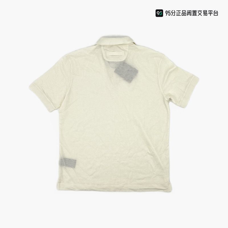 Ermenegildo Zegna Zegna SS25 Men's White Short-Sleeve Polo Size US XXL / EU 58 / 5 - 6 Thumbnail