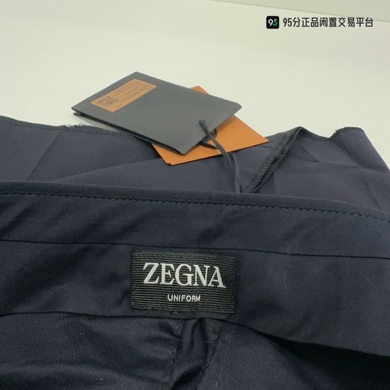 Ermenegildo Zegna ZEGNA Straight-Leg Casual Dark Blue Pants Size US 36 / EU 52 - 5 Thumbnail