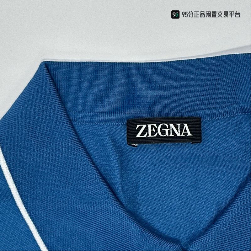 Ermenegildo Zegna Zegna SS23 Logo Embroidery Short-Sleeve Polo Size US M / EU 48-50 / 2 - 5 Thumbnail
