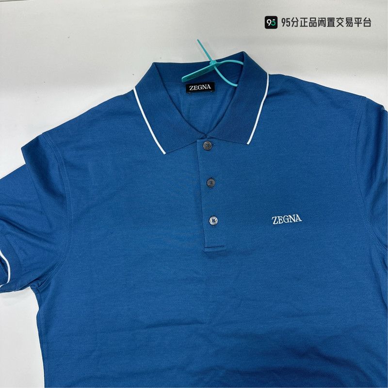 Ermenegildo Zegna Zegna SS23 Logo Embroidery Short-Sleeve Polo Size US M / EU 48-50 / 2 - 3 Thumbnail