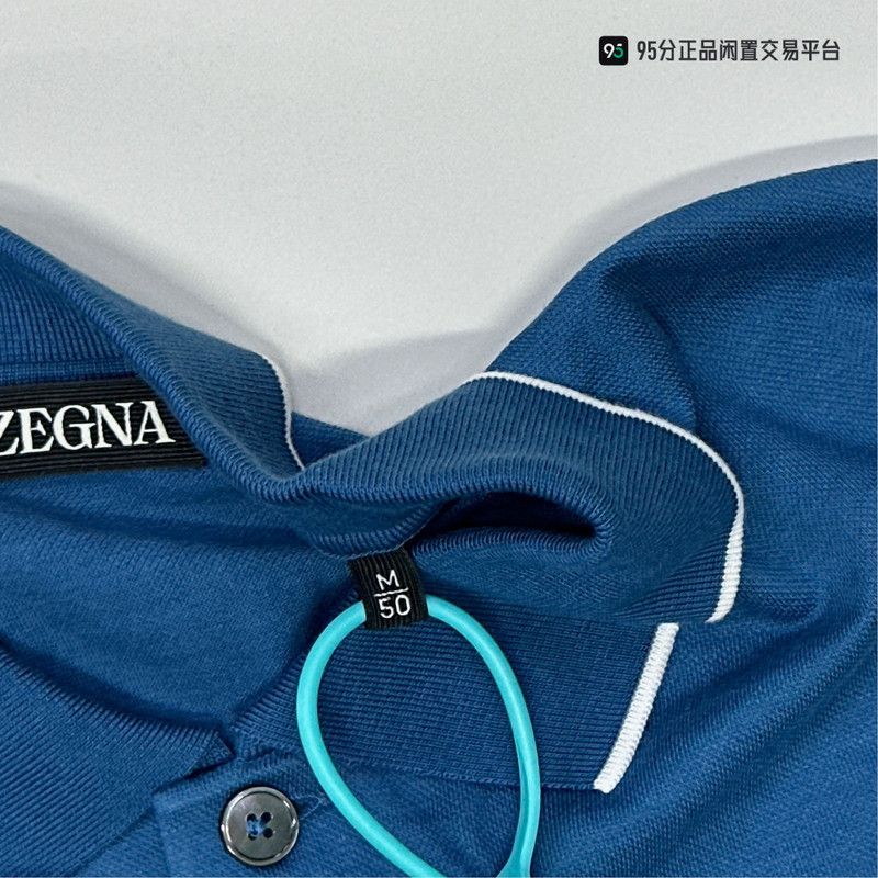 Ermenegildo Zegna Zegna SS23 Logo Embroidery Short-Sleeve Polo Size US M / EU 48-50 / 2 - 6 Thumbnail
