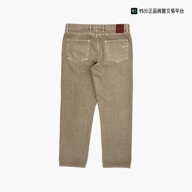 Ermenegildo Zegna Zegna FW25 Solid Zipper Men's Jeans Size US 34 / EU 50 - 3 Thumbnail
