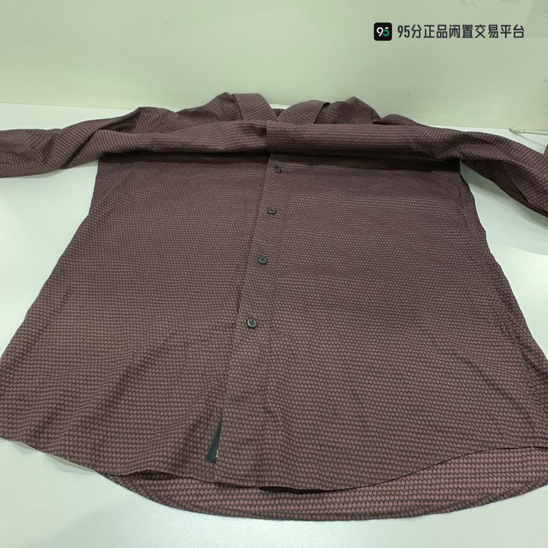 Ermenegildo Zegna Zegna Men's Casual Lapel Long - Sleeve Shirt Size US L / EU 52-54 / 3 - 2 Thumbnail