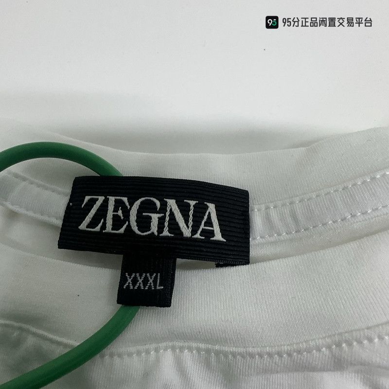 Ermenegildo Zegna Zegna SS24 Men's Solid Crew Neck Short-Sleeve T-Shirt Size US XXL / EU 58 / 5 - 2 Thumbnail