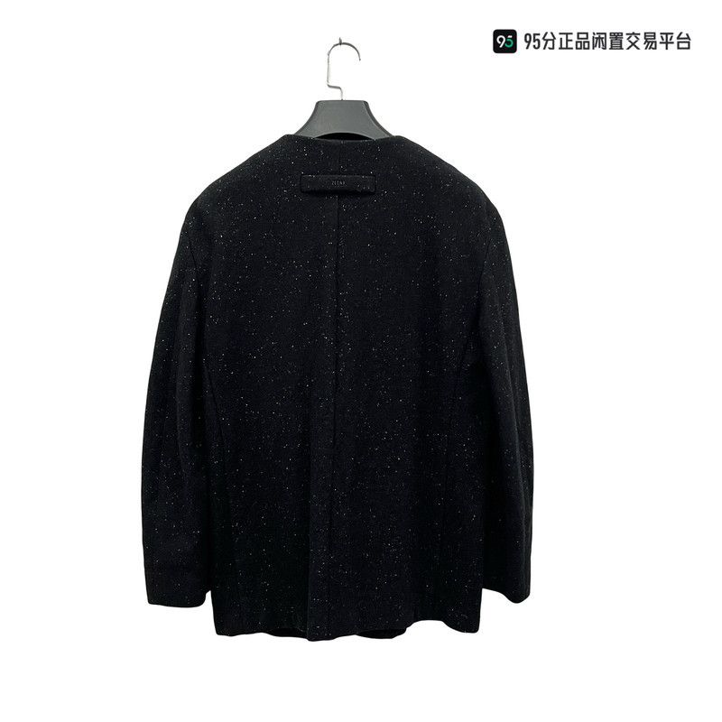 Ermenegildo Zegna Zegna FW21 Men's Single-Breasted Knit Blazer Size US XXL / EU 58 / 5 - 6 Thumbnail