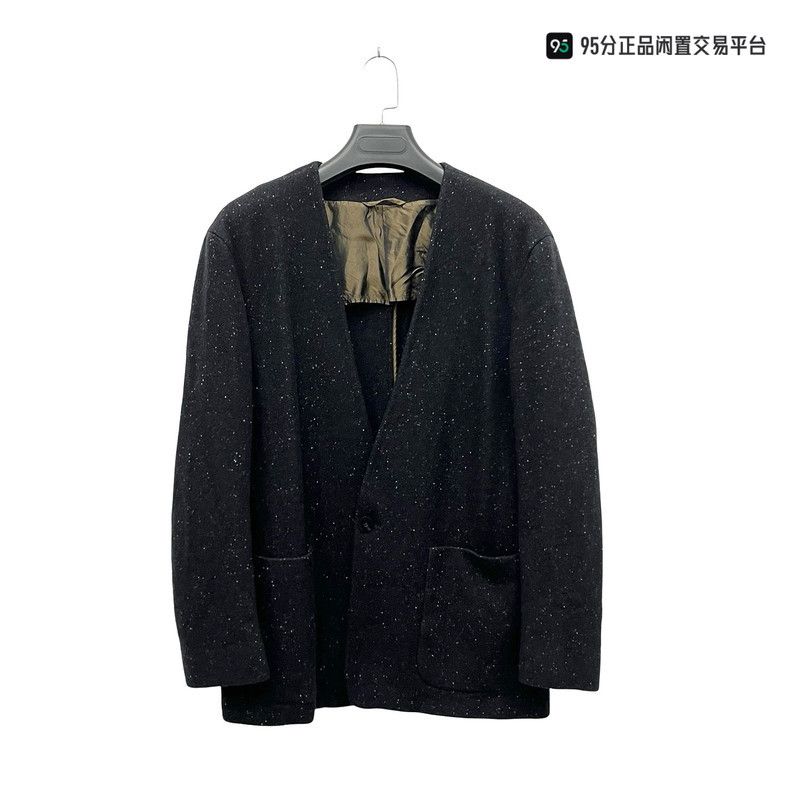 Ermenegildo Zegna Zegna FW21 Men's Single-Breasted Knit Blazer Size US XXL / EU 58 / 5 - 2 Thumbnail
