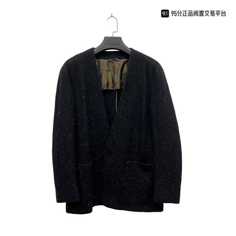 Ermenegildo Zegna Zegna FW21 Men's Single-Breasted Knit Blazer Size US XXL / EU 58 / 5 - 5 Thumbnail