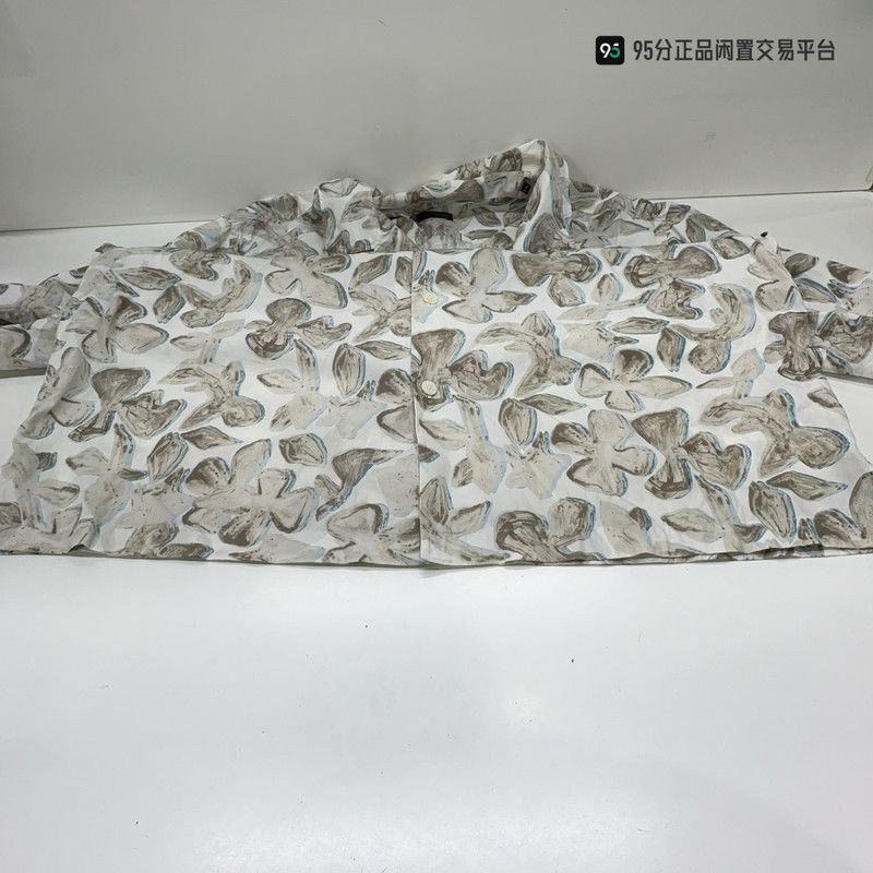 Ermenegildo Zegna Zegna Men's Butterfly Print Lapel Short-Sleeve Shirt Size US XXL / EU 58 / 5 - 3 Thumbnail