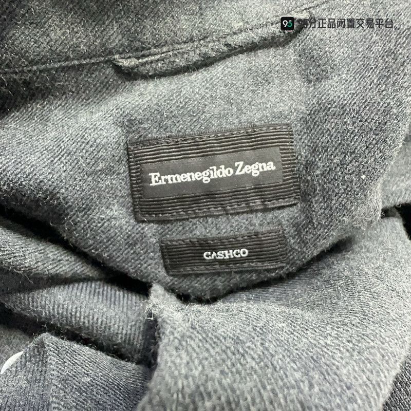 Ermenegildo Zegna Ermenegildo Zegna SS21 Cotton Cashmere Blend Men's Shirt Size US L / EU 52-54 / 3 - 7 Thumbnail