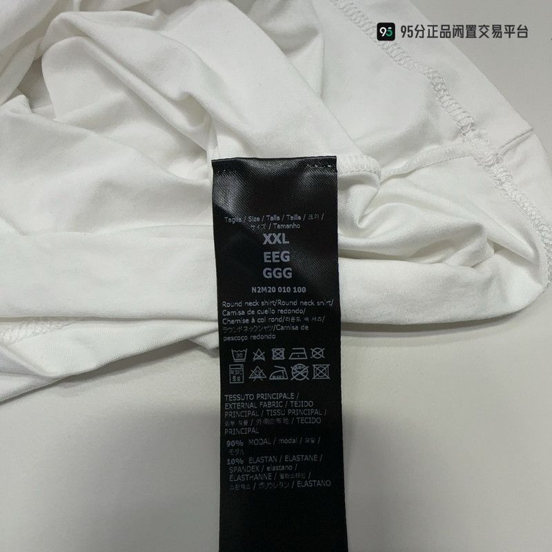 Ermenegildo Zegna Zegna Men's Solid Round Neck Casual Short-Sleeve T-Shirt Size US XXL / EU 58 / 5 - 2 Thumbnail