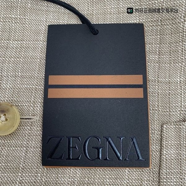 Ermenegildo Zegna Zegna Men's Classic Lapel Single-Breasted Suit Jacket Size US M / EU 48-50 / 2 - 6 Thumbnail