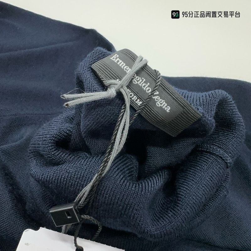 Ermenegildo Zegna Zegna Men's High-Neck Wool Sweater Size US M / EU 48-50 / 2 - 4 Thumbnail